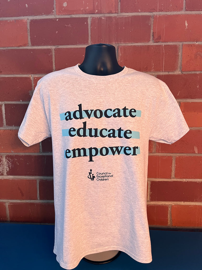 CEC "Advocate Educate Empower" Short Sleeve Shirt with CEC Logo