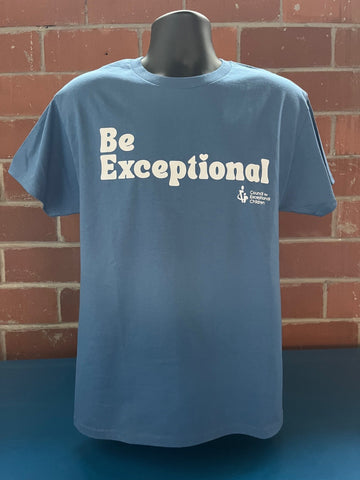 CEC Short-Sleeve T-Shirt - "Be Exceptional" with CEC Logo